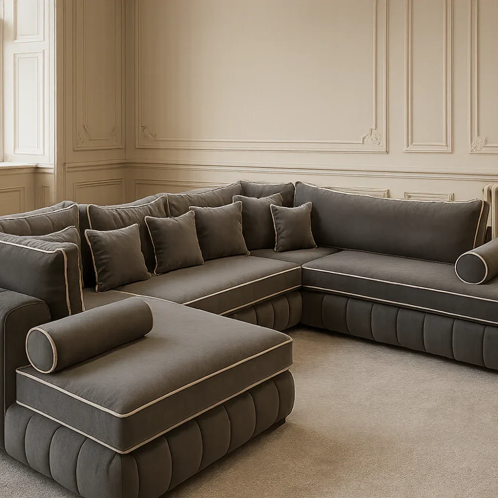 Ashton Linning U-shape Sofa | Modern Comfort Seating