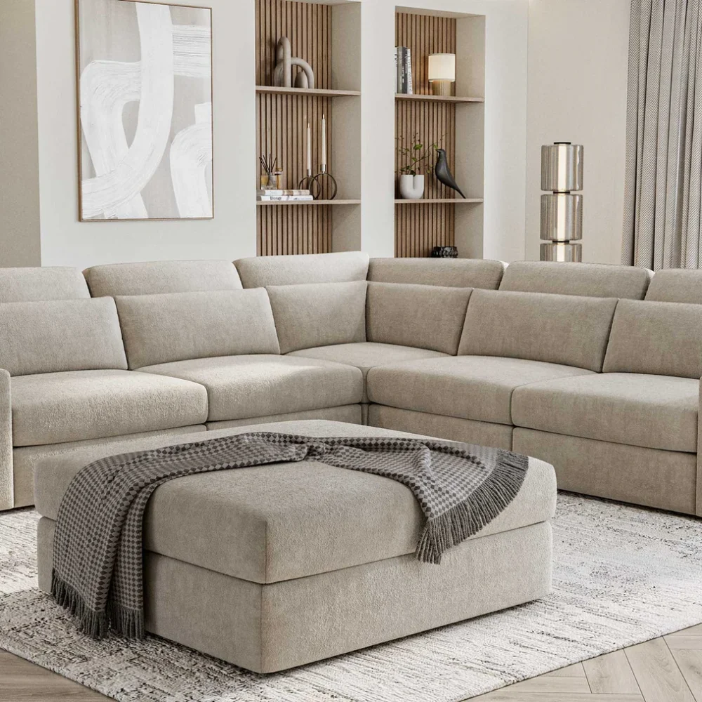 Chesham Luxe Chenille Sofa | Heaven Furnishing Uk